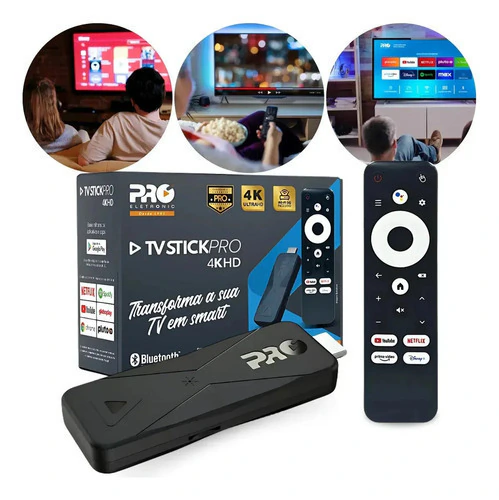 TV Stick Pro 4k HD rs eletronicos brasil